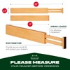 ROYAL CRAFT WOOD Adjustable Bamboo Drawer Dividers