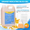 Desiccant Beads – 6.5 LBS Silica Beads with Orange Indicating