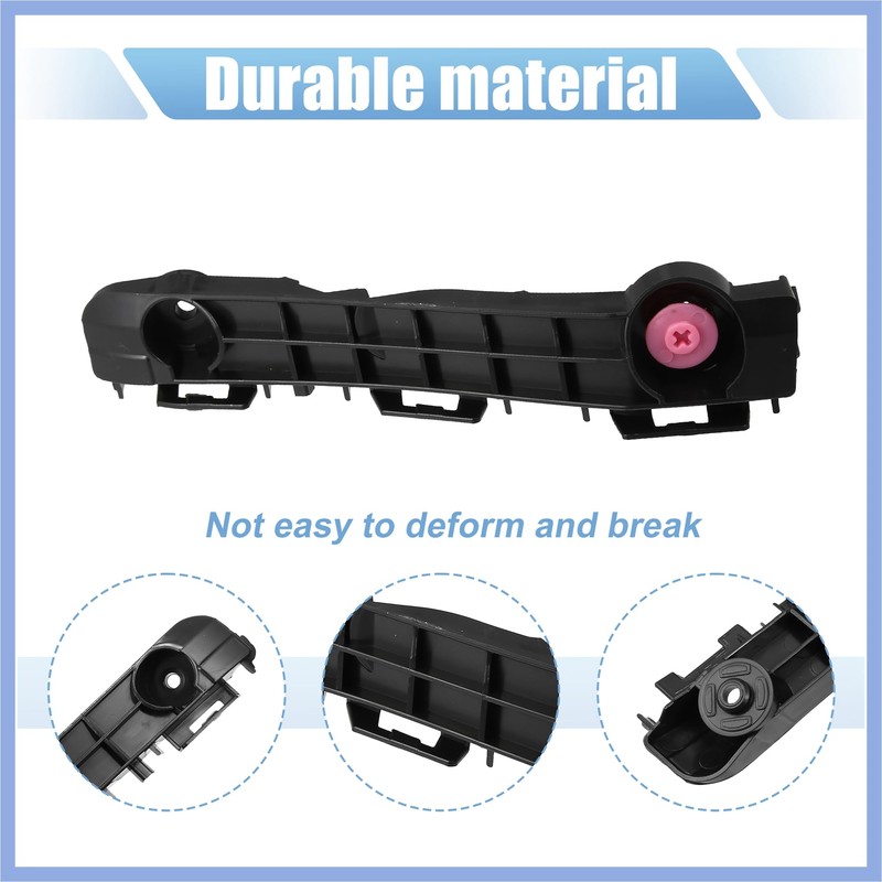 PARSLUCK 1 Pair Left and Right Side Front Bumper Mounting