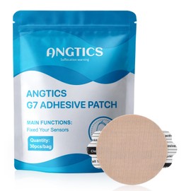 Dexcom G7 Adhesive Patches 30PCS, Waterproof & High Viscosity Over Patches, Pre-Cut Adhesive Medical Tape, 10+ Days Long Stay, Breathable, Latex-Free, Sensor is NOT Included (Tan)