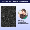 REPTI ZOO Reptile Terrarium Air Purifier Activated Carbon Replacement Filter