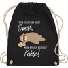 Shirtracer - Gym Bag Backpack - Sayings Statement - Mein