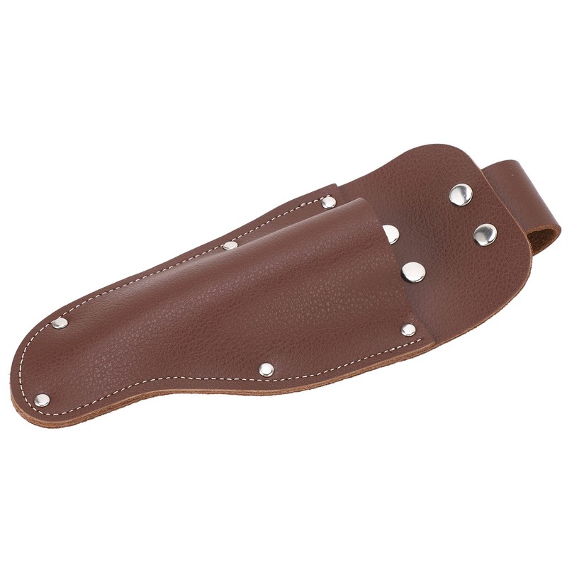 Pliers Holder Pruner Sheath Cowhide Belt Hanging Pouch for Gardening