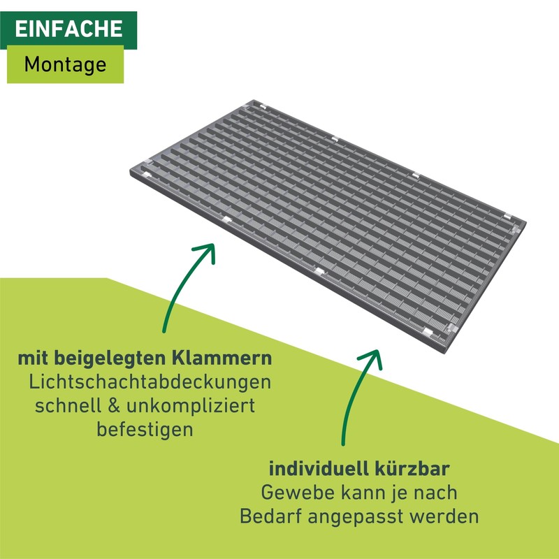 Windhager light shaft cover, grate covering.