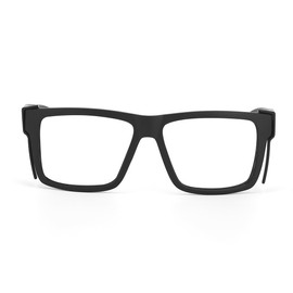 BINGKING UV400 Transition Photochromic Safety Glases Blue Light Blocking ANSI Z87 Impact Approved sunglasses for men and women (Matte black)