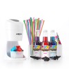 Hawaiian Shaved Ice Machine Kit - 3 Flavors, 25 Cups,