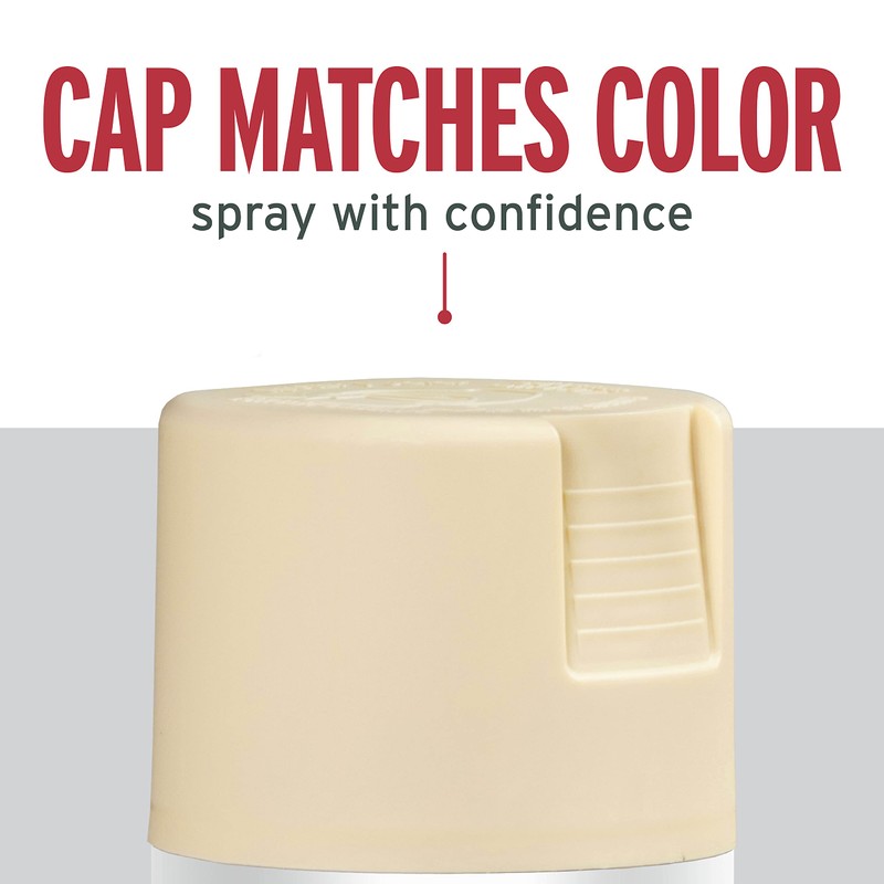 Rust-Oleum 7758830 Stops Rust Spray Paint, 12 oz, Satin Almond