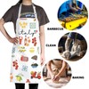 MYSOMY Italy Cooking Apron La Dolce Vita Gift Italian Kitchen