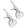 QWORK 9" Locking Pliers, 2 Pack Metal Welding Clamp, Quick-lock