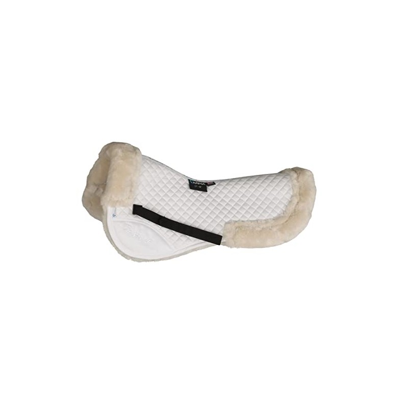 Shires ARMA Half Pad White 17" - 18"