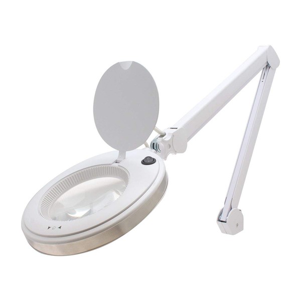 Aven ProVue Solas Magnifying Lamp XL35 with Interchangeable 5-Diopter Lens [2.25x]