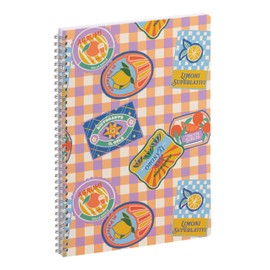Clairefontaine - 116265C – A Spiral Bound Notebook, Citrus Fruits, Vibrant Colours – A4, 21 x 29.7 cm, 148 Pages Ruled with White Paper Margin, 90 g – Dolce Amore Collection – 2