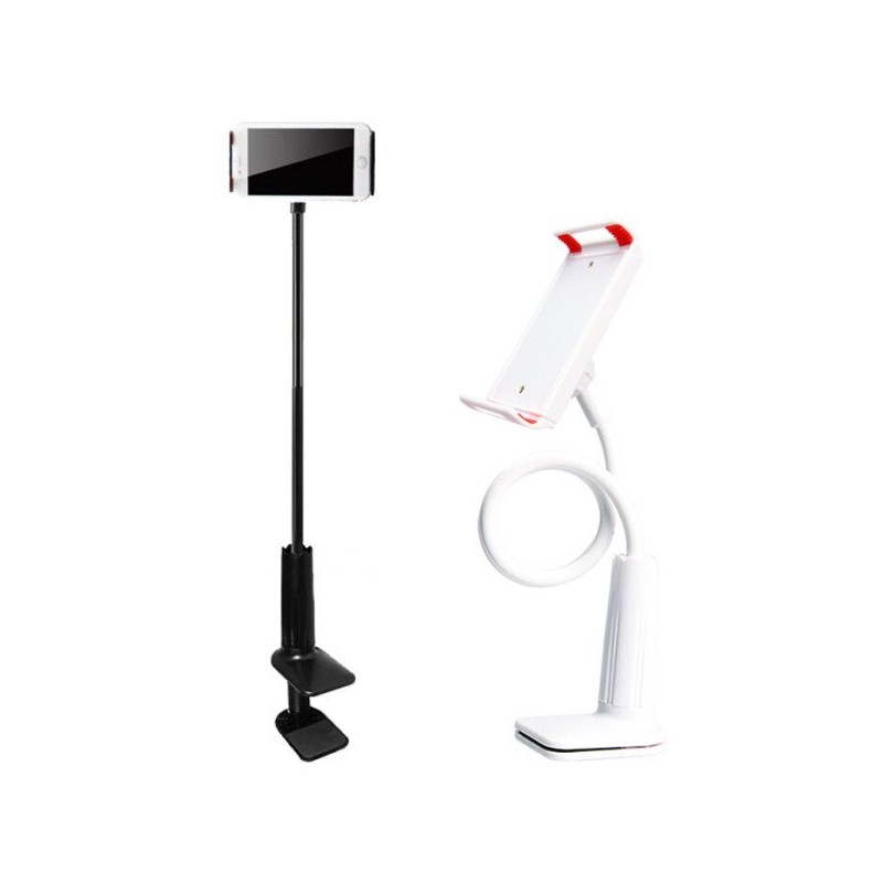 자바라 침대 책상 휴대폰 태블릿 거치대 최대 55cm길이 IY-JAB06 Adjustable