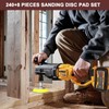 244PCS Sanding Discs Pad Variety Kit for Drill Grinder Rotary