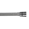 Croydex Essentials Reinforced Stainless Steel Stretch Shower Hose, 1.5-2.0 m