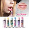 IBI 6 Pcs Fruit Flavored Lip Balm Set With Lanyard,
