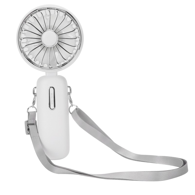 3 Gears Handheld Fan Mini Portable Table Cooler with Detachable