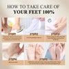 Foot Peel Mask (5 Pairs) - 3-in-1 Foot Peeling Mask