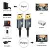 Thsucords 6.6FT DisplayPort Cable, Certified Ultra Slim & Thin 8K