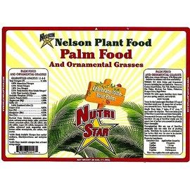Nelson Plant Food - NutriStar Palm Food - 15 lb.
