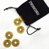 6/Set Brass Chinese Feng Shui I Ching Divination Coins for