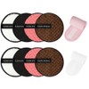 LOPHE 8 PCS Reusable Makeup Remover Pads & 2 PCS