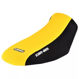 Can-Am Can Am Renegade 500 800 Gripper Seat Cover 2007-2011 GEN 1  BLACK / Yellow  #260