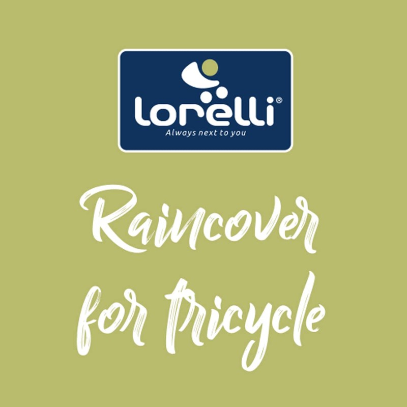 Lorelli Universal rain cover, children's tricycle, protection against rain and