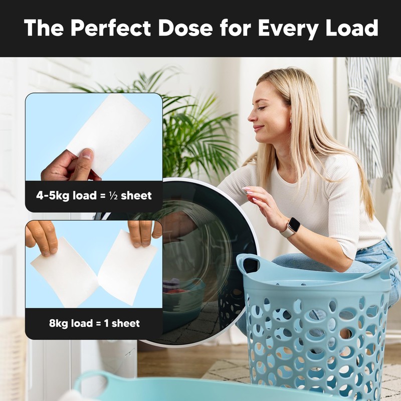 Lucent Globe Laundry Detergent Sheets - Pre-Measured Laundry Sheets -
