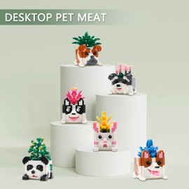 Kurimiaro Succulent Flowers Building Blocks Set for Adults, Bouquet Botanical Collection of Animal Bonsai Kits, Mini Artificial Succulent Plants Display, Creative Presents Toys for Kids (2765PCS)