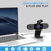 EMEET 1080P Webcam with Microphone, C960 Web Camera, 2 Mics