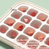 Ice Cube Trays with Lid and Bin, Reusable 56 Food-Grade