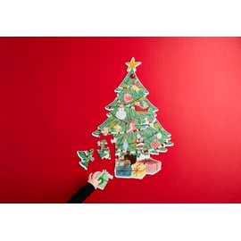 Mud Pie Kids Jumbo Christmas Tree Puzzle, 25 1/2" x 22"