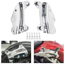 HDMT Mounting Backrest Sissy Bar Luggage Rack 4 Point Docking Hardware Kit Fits for Harley Touring Road King Road Glide Street Glide Electra Glide 2009-2013 Replace: #54246-09A