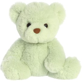 Aurora® Snuggly Bear Gelato Bear™ Stuffed Animal - Comforting Companion - Imaginative Play - Pistachio 9 Inches