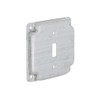 Hubbell-Raco 800C 1 Toggle 4-Inch Square Exposed Work Cover