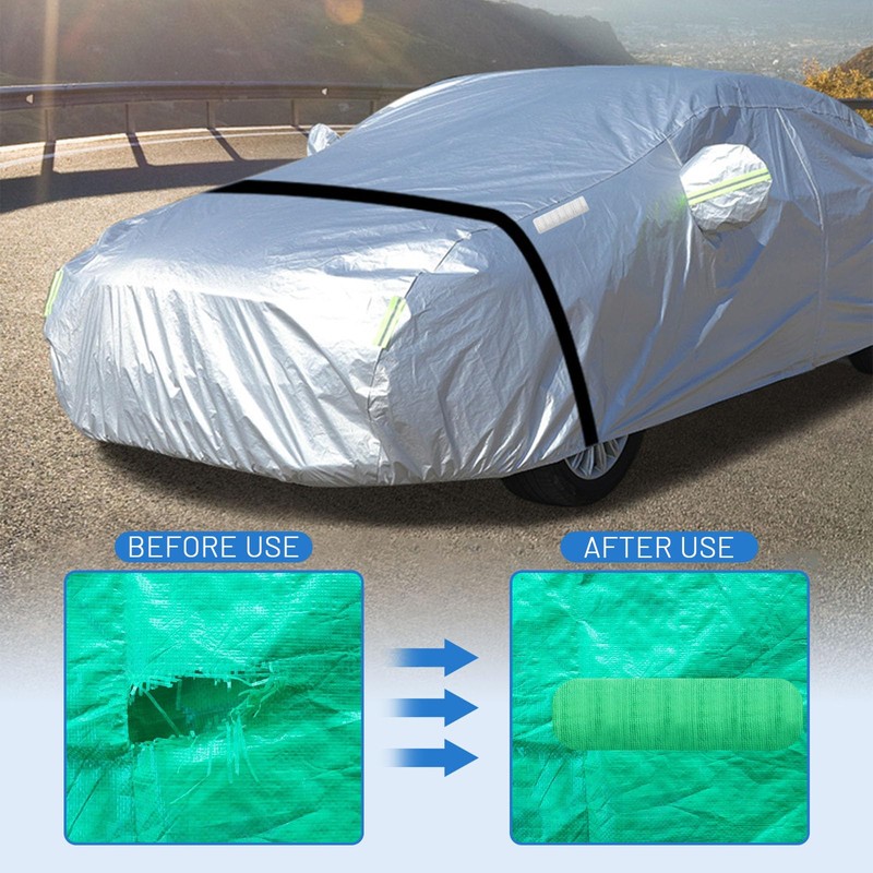 Huakaile Green Tent Repair Tape, 25 Ft x 3" Waterproof