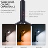 Folding LED Desk Lamp Portable USB Rechargeable Dimmable Table Light