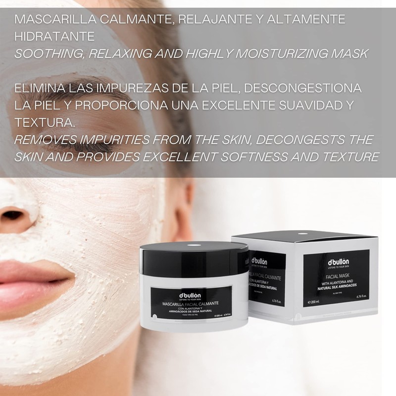 BULLON MASCARILLA FACIAL CALMANTE 200 ML