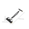WOONEKY Fitness Pedal Puller Resistance Rope Elastic Pull Rope Foot
