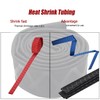 YSMN Heat Shrink Tubing X-Tube Shaped Card Sleeve Heat Shrinkable