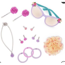 Our Generation Fine in Floral Hair Accessories Fits most 18 in Dolls New