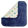 Smilish Matching Mini Towel Handkerchief, Car Pattern (5.9 x 5.9