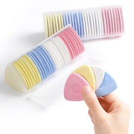 Tailors Chalk for Fabric, 60 Pcs Triangle Fabric Chalk Markers for Sewing, Professional Sewing Chalk Pencil for Fabric, Precise and Durable Chalk for Quilting, Sewing Supplies Accessories, 4 Colors