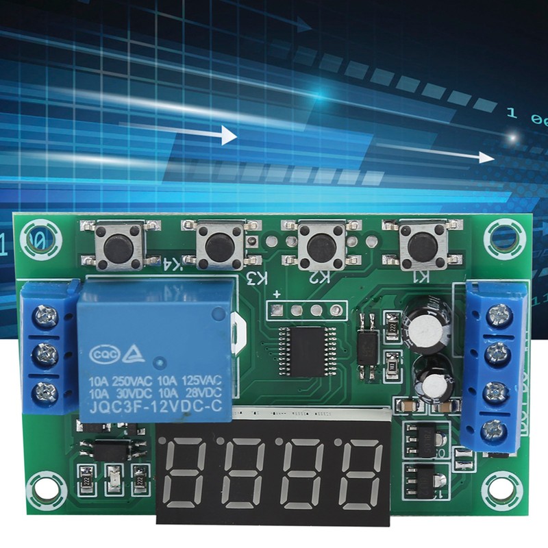 Relay Module Single Channel Cycle Trigger Delay Control Extension Board