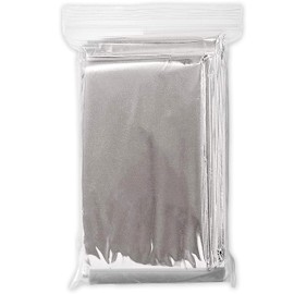 Epios Aluminum Sheet with Zipper Bag, 51.2 x 82.7 inches (130 x 210 cm), 1 Piece