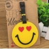 Travel Luggage Tags, Emoji Suitcase Travel ID Label Tags Holders,