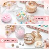 Tioncy 4 Pcs Large Body Powder Puff and Container Extra