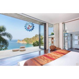 Butterfly Wind Spinner Metal Garden Decor Outdoor 3D Stainless Steel Sculptures Kinetic Hanging Whirligigs Yard Art Decorations Backyard Indoor Patio Lawn Ornaments Clearance Sun Catcher Windmill