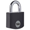 Yale - YE3B/25/112/1/BK Standard Security 25mm Aluminium Padlock - Black